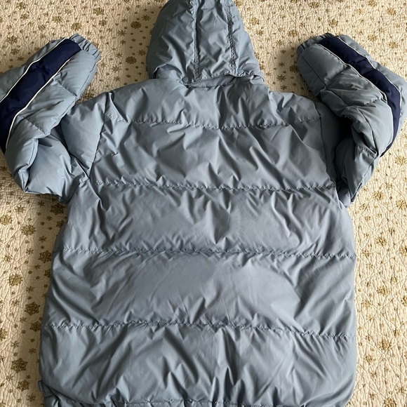 Supreme Stripe Panel Down Jacket size L - Picture 7 of 7